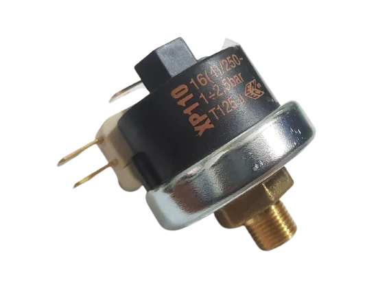 Pressostato com Micro Switch Acoplado 1/4 Rosca Fina