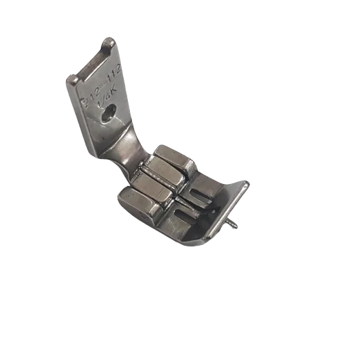Calcador Pespontadeira Guia Central 212-112K 1/4 6.4Mm