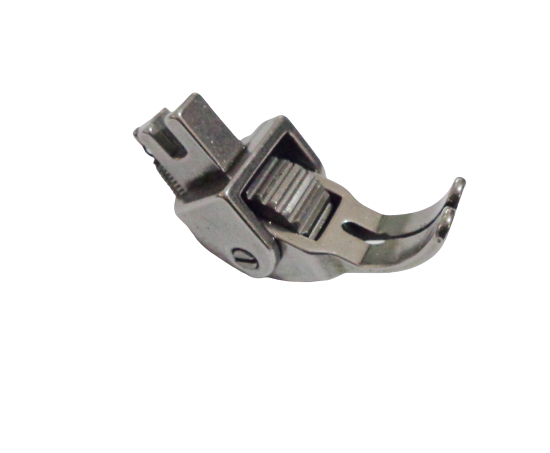 Calcador Com Rolete Dentado Metal 15Mm Reta Industrial