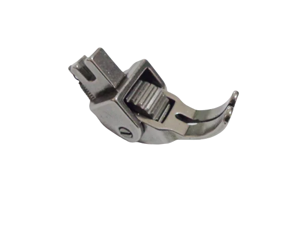 Calcador Com Rolete Dentado Metal 15Mm Reta Industrial