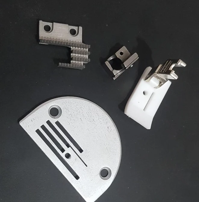 Kit Acessorios Refilar Reta Ind. (Chapa,Dente,Calcador Teflon,Faca E Sup.Faca)