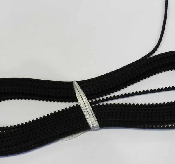 Correia Preta Dentada Interna Transmissão Trilho W-260-1/At