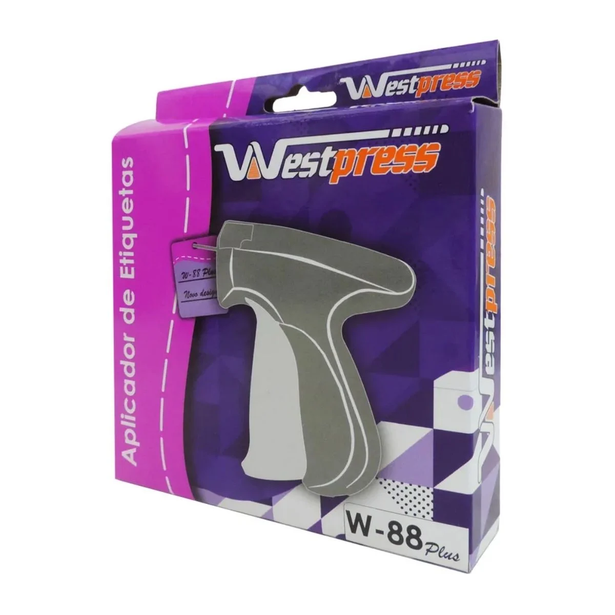 Aplicador de Tag Pin Para Tecidos Médios E Pesados W-88 Plus 3 Aplicador de Tag Pin Para Tecidos Médios E Pesados W-88 Plus - Imagem 3