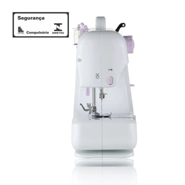 Alternative view of Máquina de Costura Portátil 12 Pontos Para Tecidos Leves E Médios Bivolt