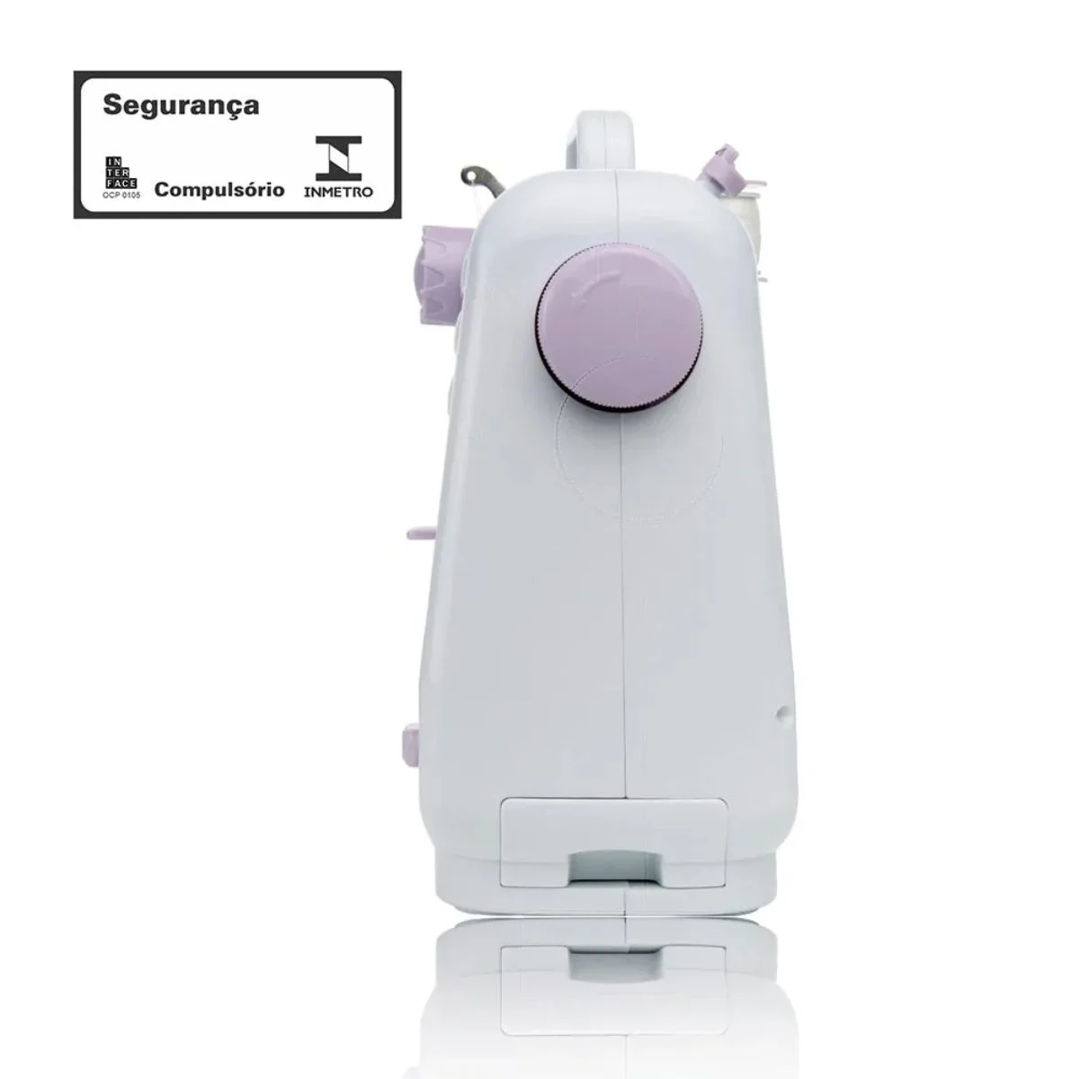 Máquina de Costura Portátil 12 Pontos Para Tecidos Leves E Médios Bivolt 5 Máquina de Costura Portátil 12 Pontos Para Tecidos Leves E Médios Bivolt - Imagem 5