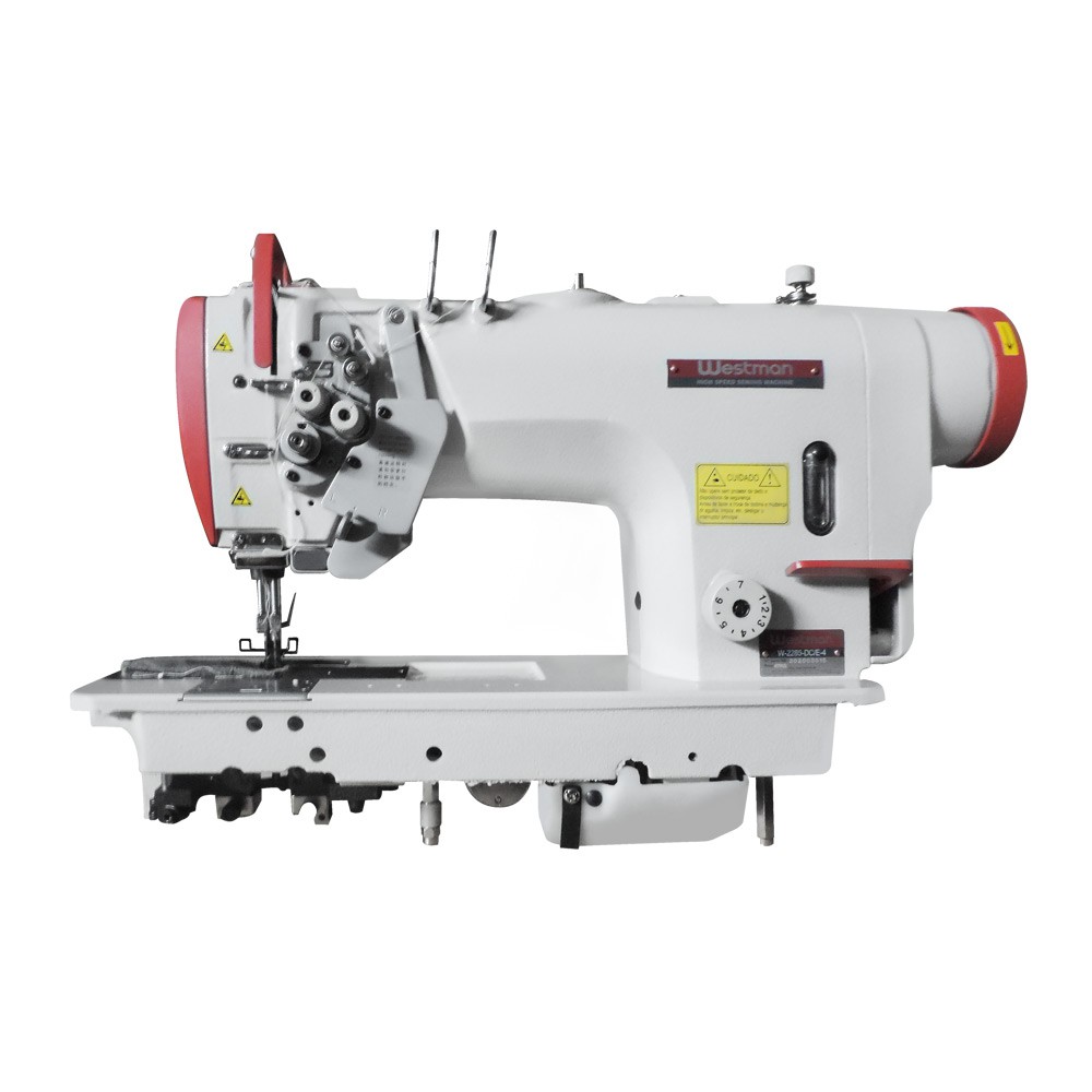 Máquina de Costura Pespontadeira 02 Agulhas Alternada Direct Drive Pesada W-2285Dc4/E 6 Máquina de Costura Pespontadeira 02 Agulhas Alternada Direct Drive Pesada W-2285Dc4/E - Imagem 5