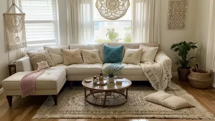 Descubra a arte e beleza dos tapetes de crochê para decorar sua casa 2