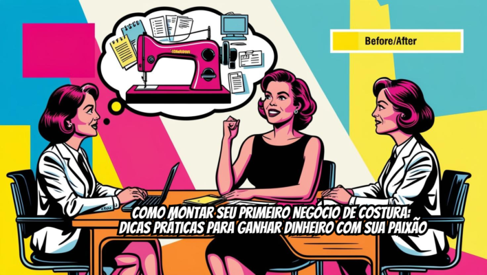 Como Montar Seu Primeiro Negócio de Costura: Dicas Práticas Para Ganhar Dinheiro com Sua Paixão 1