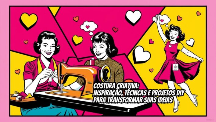 Costura Criativa: Inspiração, Técnicas e Projetos DIY para Transformar Suas Ideias 1
