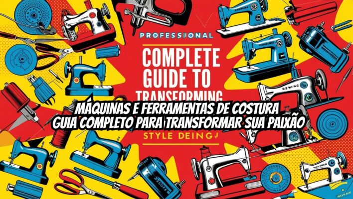 Máquinas e Ferramentas de Costura: Transforme sua Paixão em Resultados Incríveis 3