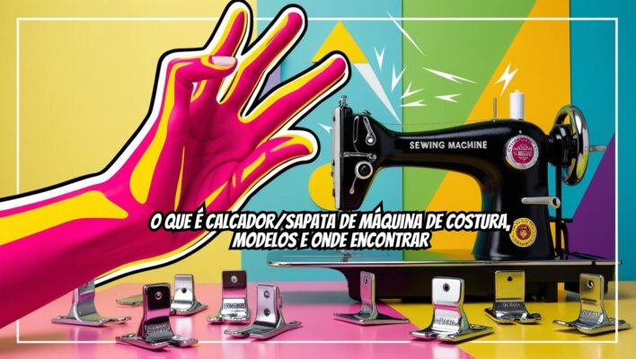 O que é Calcador/Sapata de Máquina de Costura, Modelos e Onde Encontrar 2
