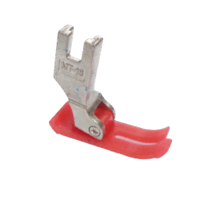 Calcador Reta Teflon (Vermelho)